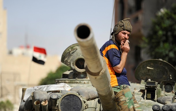 Танкист сирийской армии