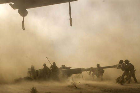 Армия США разгружается в Сирии фото