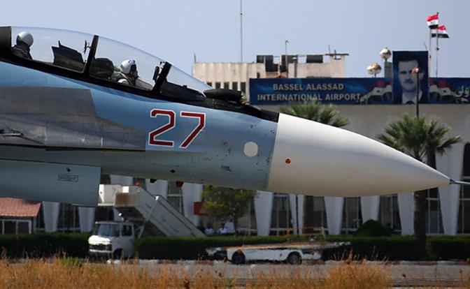 Российские Су-35 в Сирии