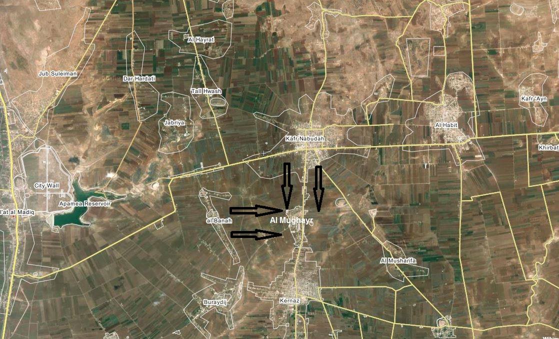 Обзор оперативной карты Северная Хама Сирия 13 03 2016