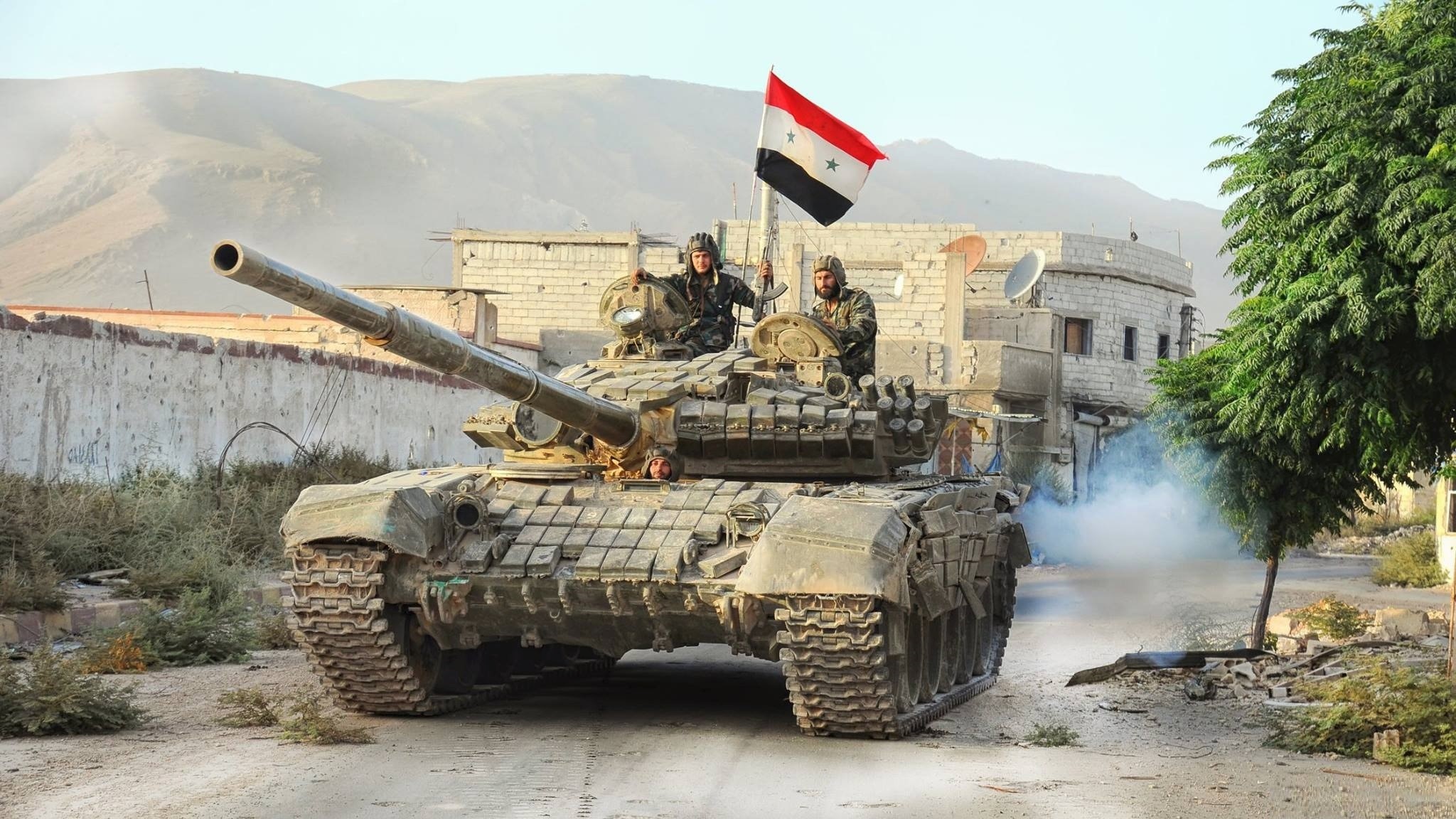 Наступление сирийской армии