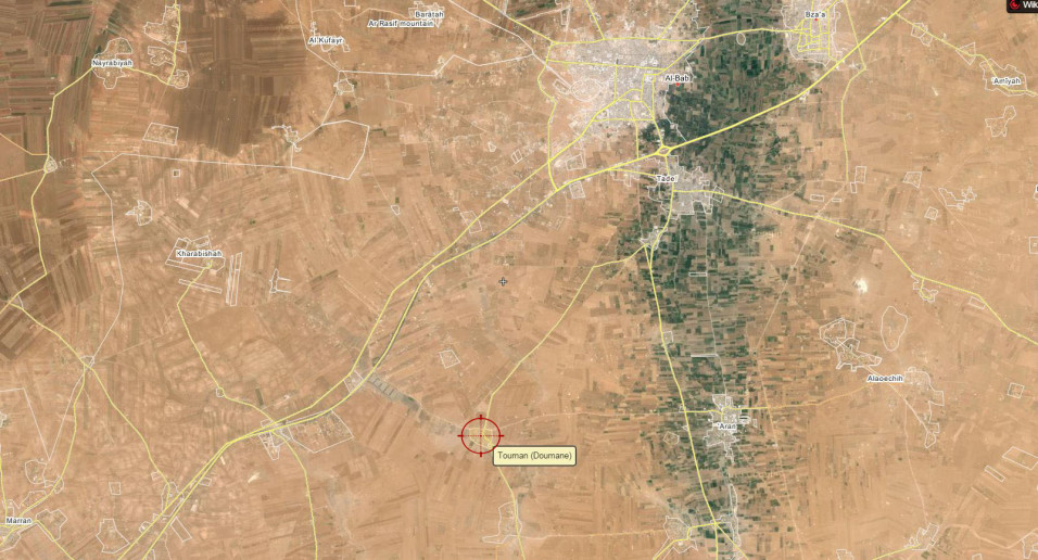 Обзор оперативной карты Алеппо Сирия 04 02 2016