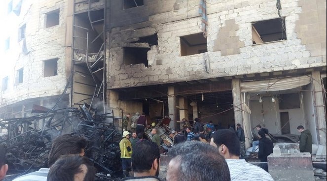 Теракт у штаба боевиков в Аль-Ашаа