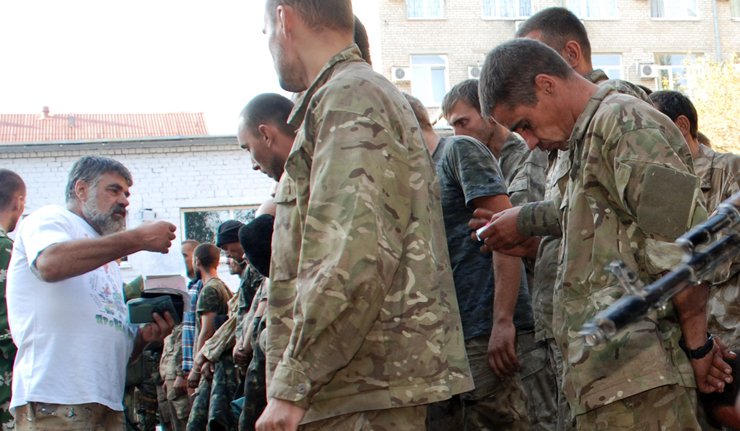 Обмен пленных на Донбассе