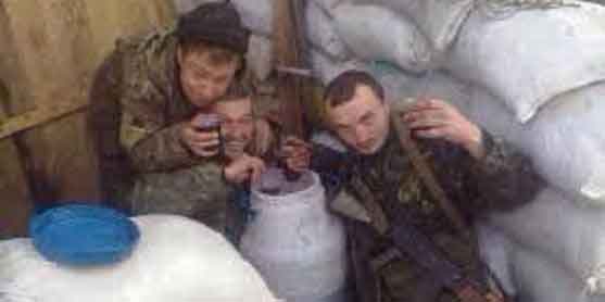 Солдаты ВСУ устроили пьяные разборки