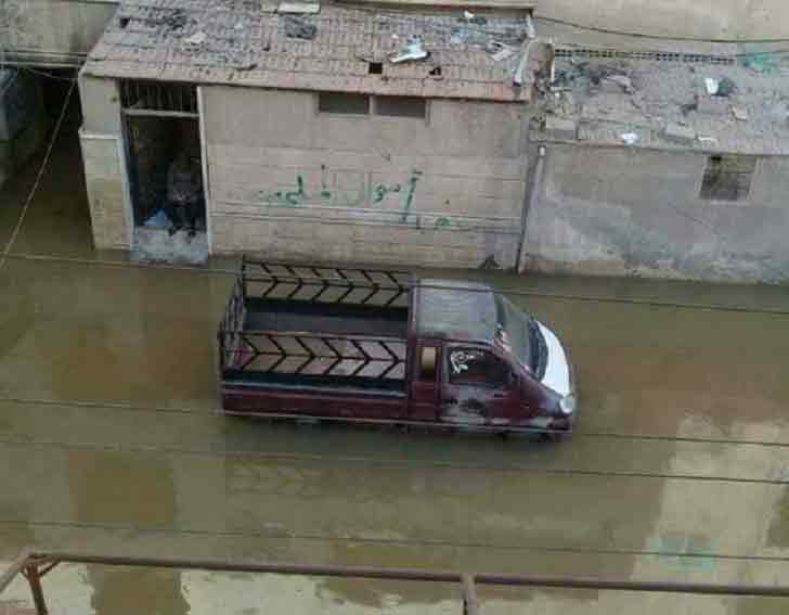 Город Ракка затоплен водой в результате разрушения плотины ГЭС