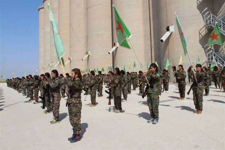 Женщины добровольцы присоединились к SDF