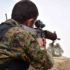 Курдский боец на подступах к Ракке