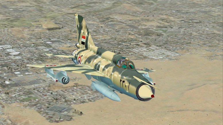 Истребитель МиГ-21 ВВС Сирии