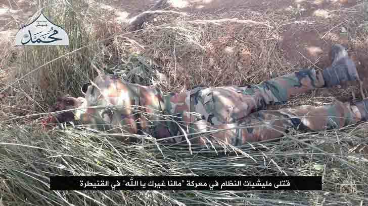 Боевики убили сирийских солдат на голанских высотах