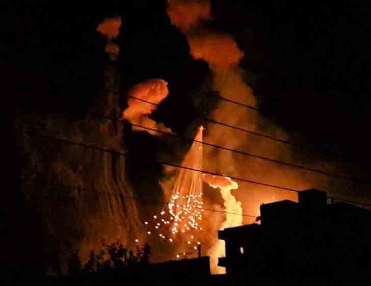 ВВС США нанесли удар фосфорными бомбами по Ракке