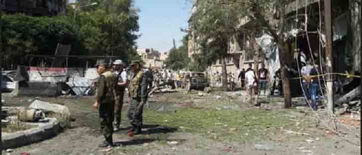 Террорист-смертник взорвал себя в центре Дамаска