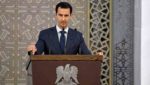 Президент Сирии Башар Асад на съезде дипломатов в Дамаске