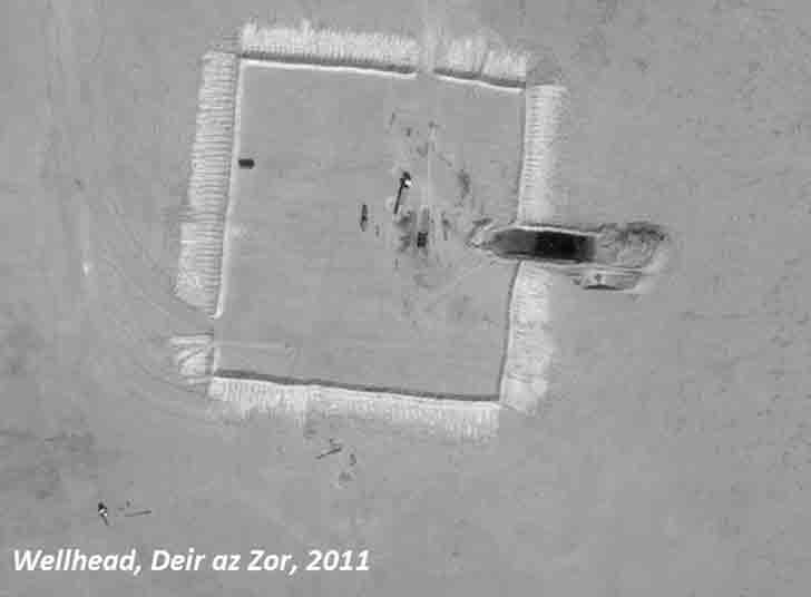 Фото скважины до уничтожения ее боевиками ИГ