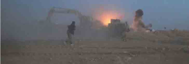Боевики ИГ сжигают иракские опорные пункты