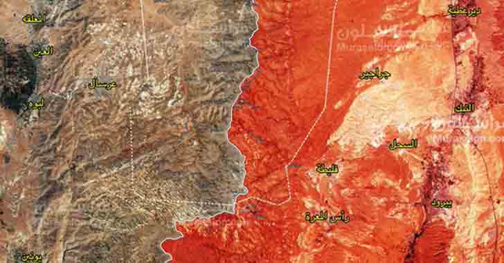 Карта Западного Каламуна на 29 08 2017