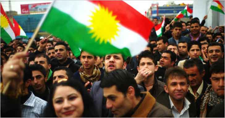 На севере Ирака проходит митинг в поддержку независимости Курдистана
