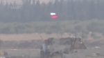 Над военной базой курдов в Алеппо поднят российский флаг