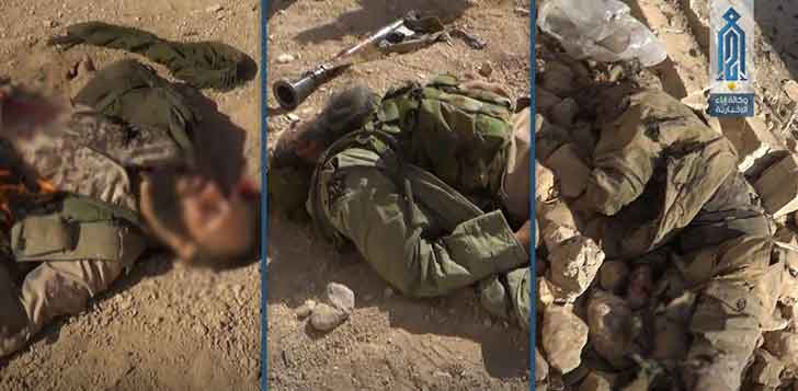 Погибшие в бою с ан-Нусрой ИГИЛовцы
