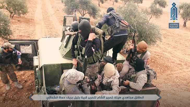 Ожесточенные бои с джихадистами на северо-востоке Хамы