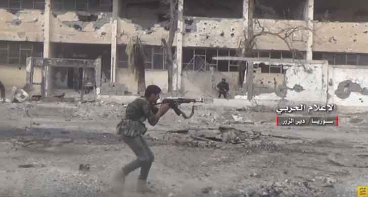 Сирийская армия проводит операцию по ликвидации группировки ИГИЛ на острове Хавиджат-Кати