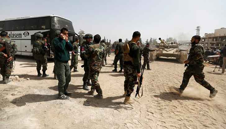Подразделение группировки «Файлак ар-Рахман» перешло на сторону сирийской армии