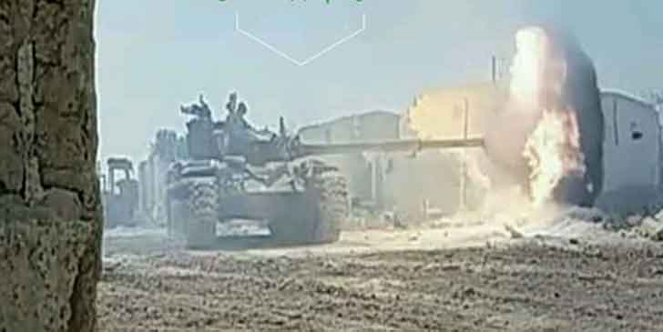 Сирийская армия захватывает долину Айн-Тарма на востоке Дамаска