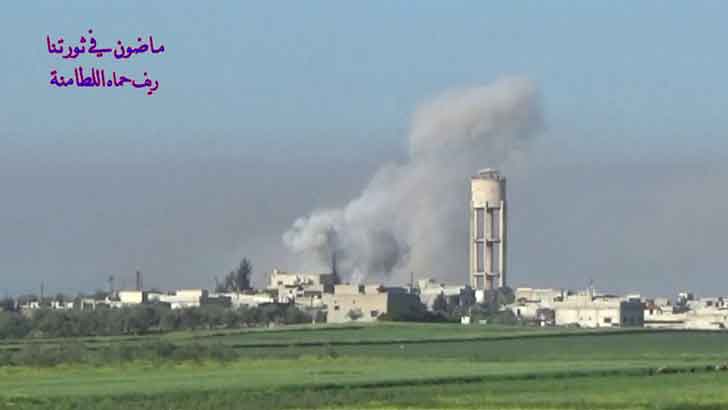 Сирийская армия атаковала наблюдательный пункт турецкой армии на севере Хамы