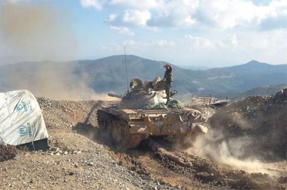 Правительственные войска заняли ряд высот на западе Дамаска, пытаясь рассечь повстанческий анклав Бейт Джинн на две части