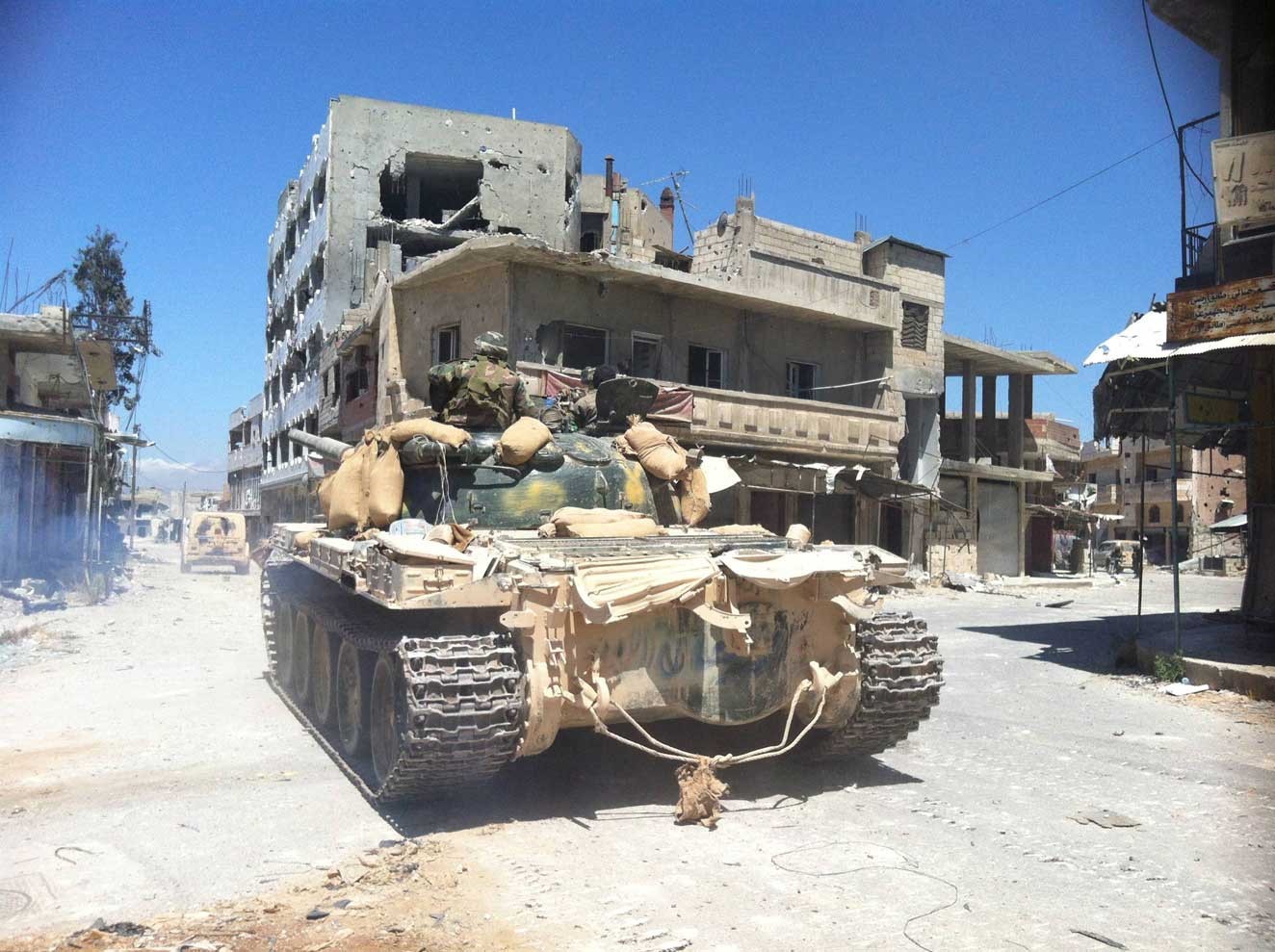 Сирийский танк фото