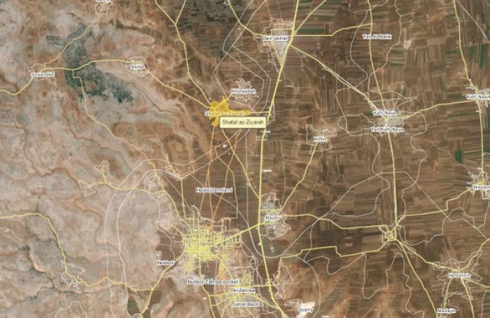 Оперативная карта действия отрядов курдов YPG северное Алеппо Сирия 04 02 2016