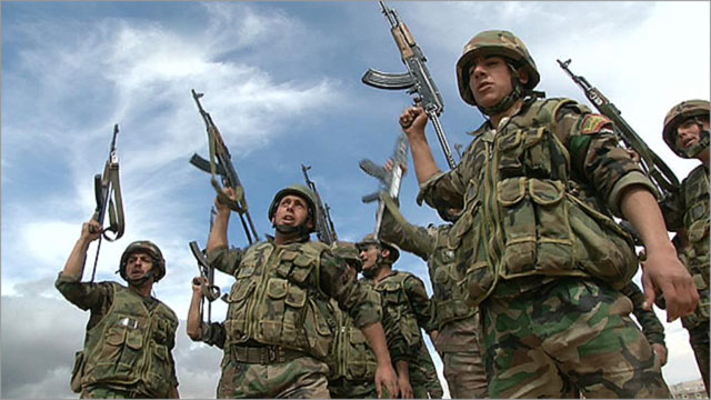 Правительственные войска рассекли мятежный анклав Бейт Джинн на западе Дамаска на две части