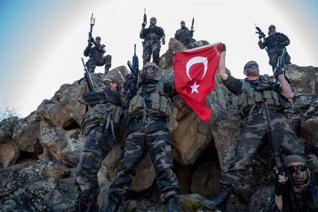 Турецкий спецназ в Сирии
