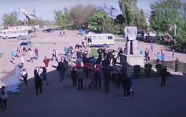 Жители защитили памятник Ленину