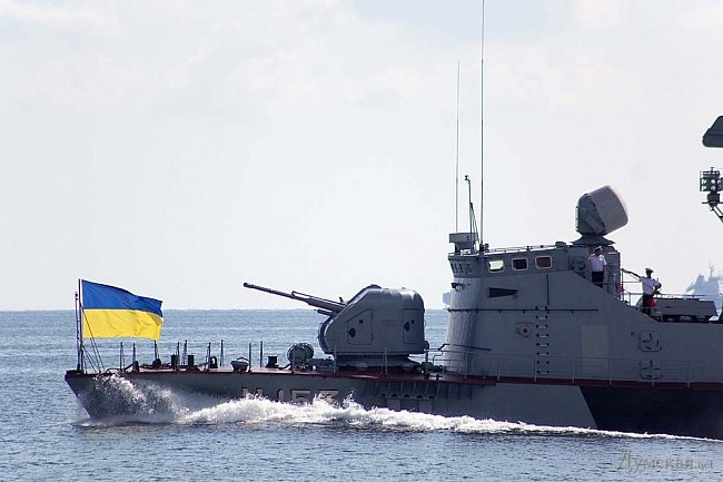 Украинский пограничный корабль