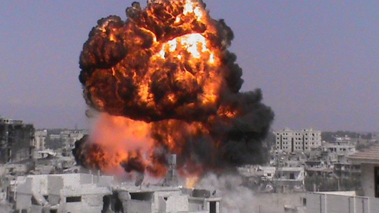 Взрыв на севере Алеппо