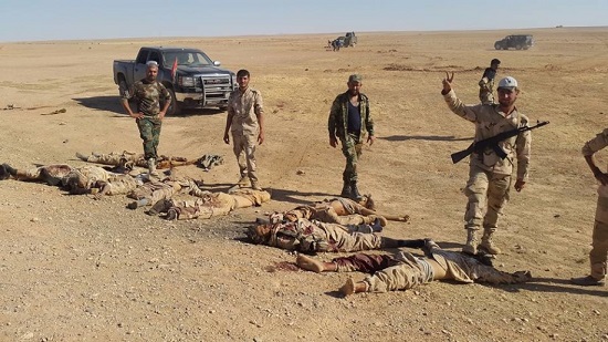 Фото убитых в западной Ракке террористов