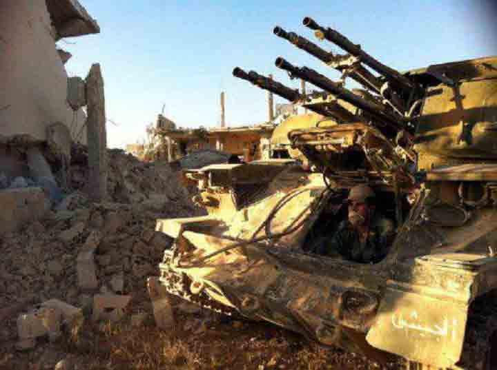 ЗСУ-23-4 «Шилка» в Сирии