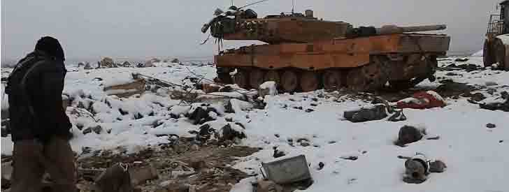 Еще один танк, попавший в руки боевиков ИГ