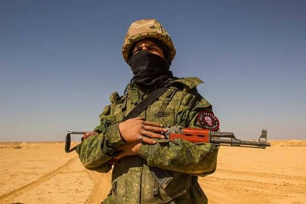 Боец батальона "Охотники на ИГИЛ"