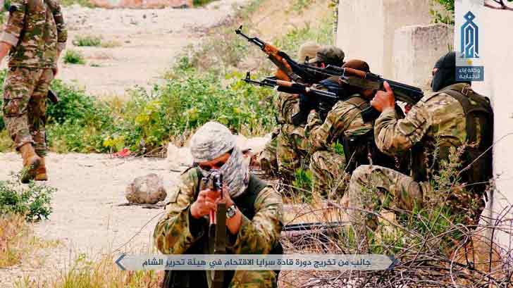 Чеченские боевики, воевавшие с российской армией, обучают спецназ «ан-Нусры»