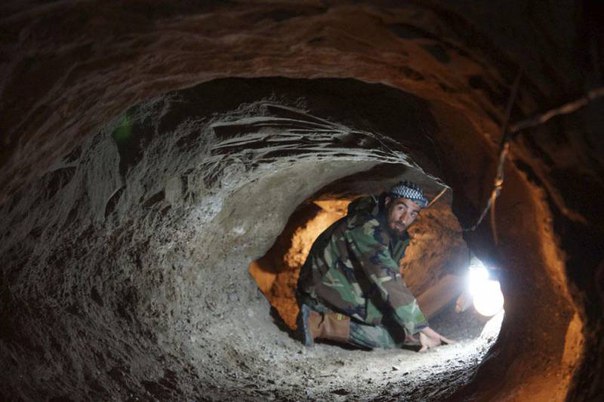 Подземная война на юге Дамаска