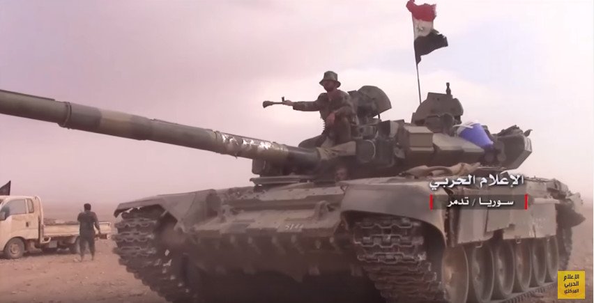 Танковый рейд сирийской армии