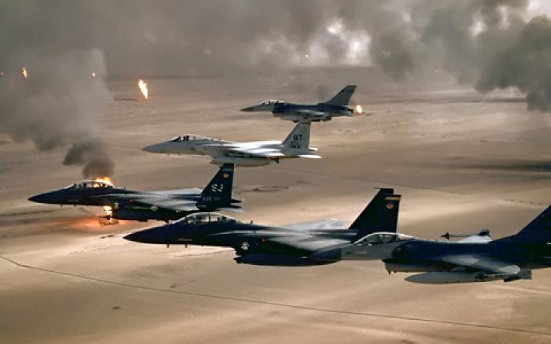 ВВС США нанесли удар по иракским добровольцам