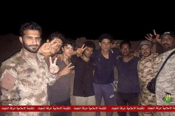 Иракские бойцы освободили пленных