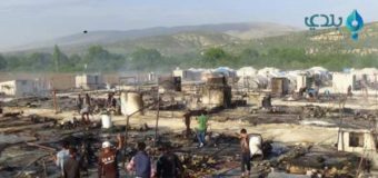 Неизвестный ударный беспилотник разбомбил лагерь беженцев в Идлибе