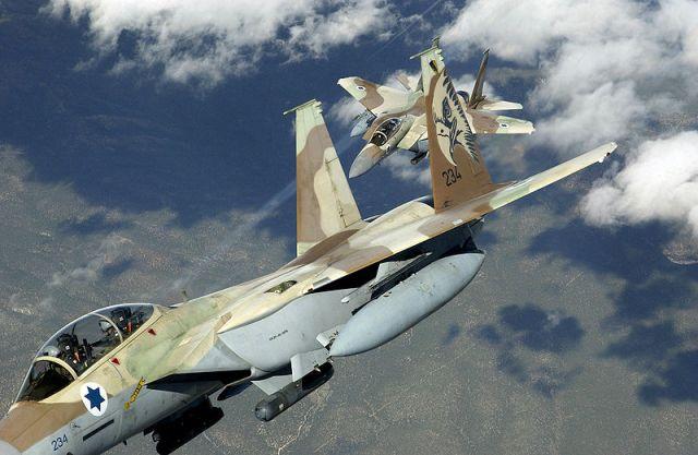 ВВС Израиля атаковали сирийские позиции в Кунейтре