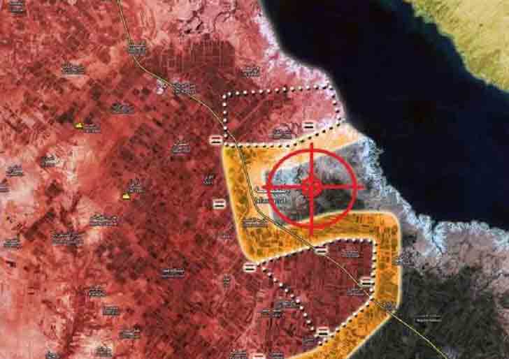 Карта юго-восточного Алеппо. "Тигры" ликвидировали "котел" в Маскане