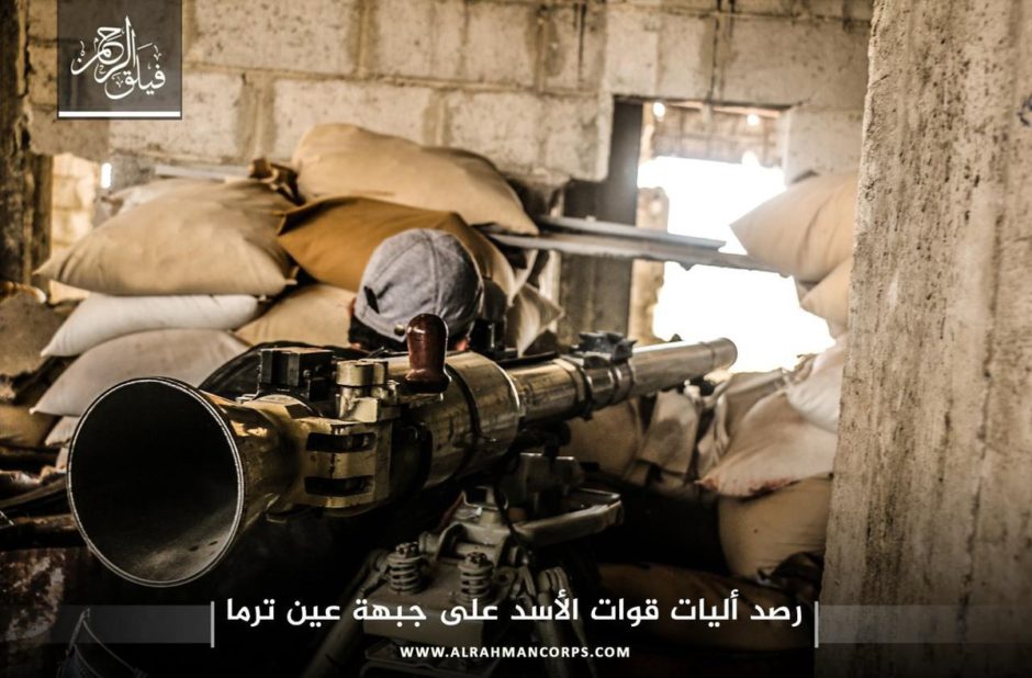 Сирийская армия пытается прорвать блокаду военно-транспортной базы под Дамаском