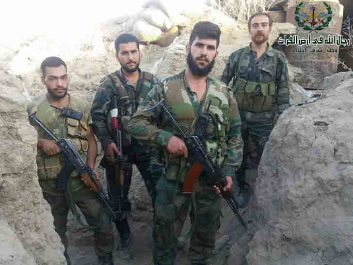 Бойцы сирийского спецназа в Дейр-эз-Зоре